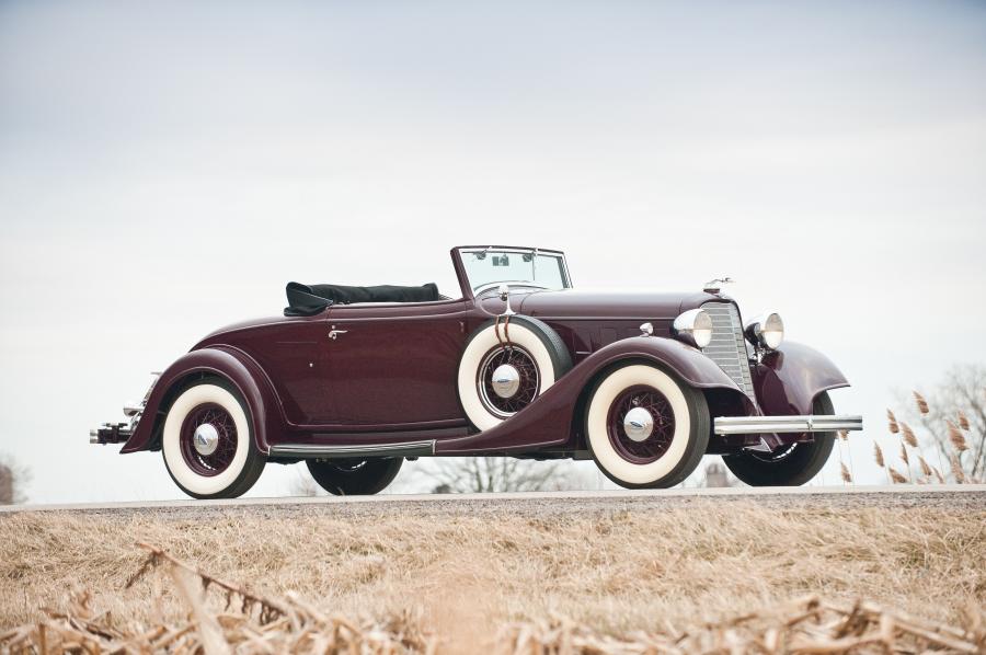  Lincoln Model KA convertible roadster 1934 года  (фото 3 из 36)